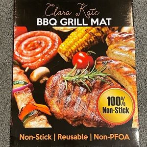 Clara Kate BBQ Grill Mat Non-Stick Reuseable Non POFA New Opened Box